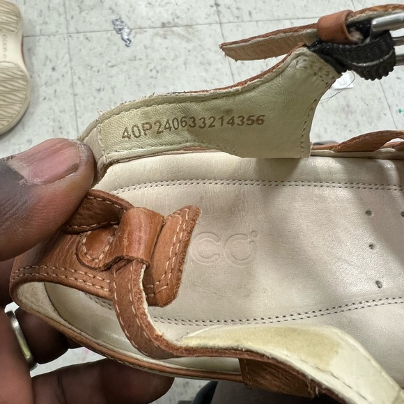 Ecco ladies sandals brown - Picture 8 of 8